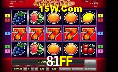 Sessão de jogo em andamento no aplicativo 81FF para Android